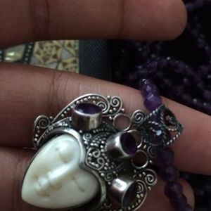 amethyst bone goddess